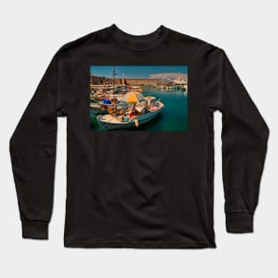 Greece. Island of Rhodes. Rhodes Marina. Long Sleeve T-Shirt